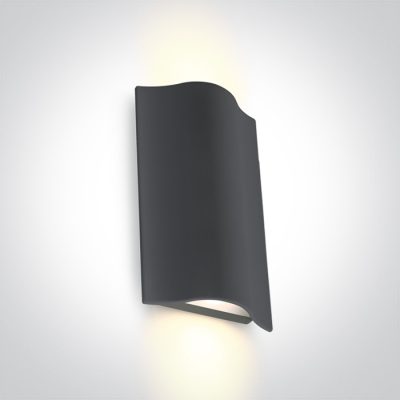 67422A/AN/W ANTHRACITE WALL 2x6W WW IP54 230V