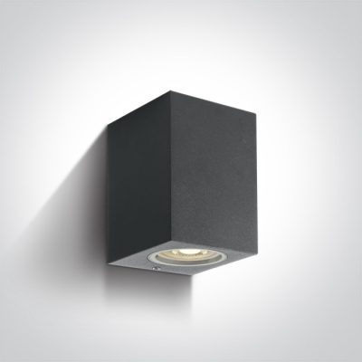 67426/AN ANTHRACITE WALL LIGHT GU10 10W IP65