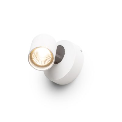 RENDL DUGME I biela/antracitová 230V GU10 35W