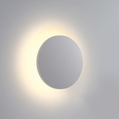 67450/W/W WHITE WALL LED 7W WW IP54 230V DARK LIGHT