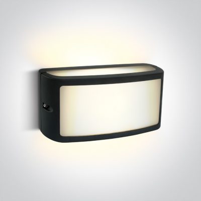 67474A/AN/W ANTHRACITE WALL LIGHT 10W WW IP54 230V