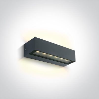 67526B1/AN/W ANTHRACITE 2x6W WW IP65 230V