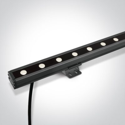 7055A/C GREY 12x1W CW 20x60deg LENS IP66 24V DIMMABLE