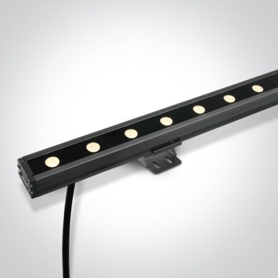 7055A/W GREY 12x1W WW 20x60deg LENS IP66 24V DIMMABLE