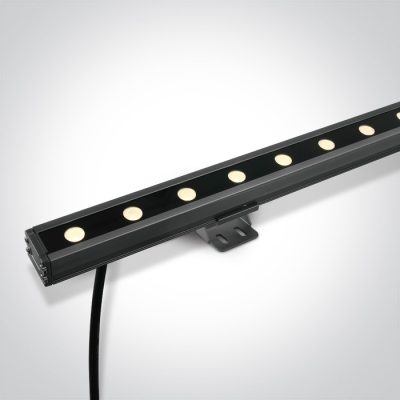 7055B/W GREY 24x1W WW 20x60deg LENS IP66 24V DIMMABLE