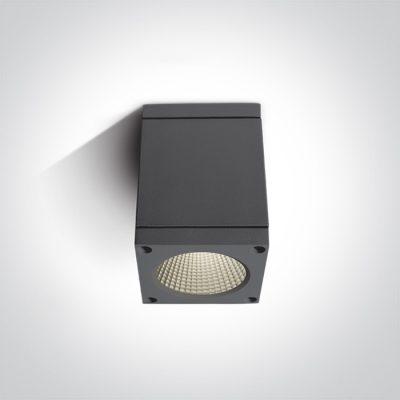 67138D/AN/W ANTHRACITE COB LED 6W WW IP54 100-240V