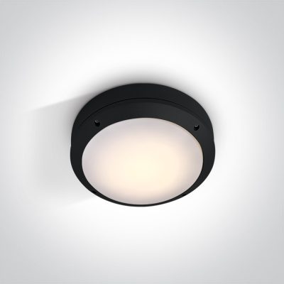 67204/B BLACK IP54 E27 12W
