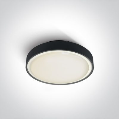 67280E/B BLACK IP65 1xE27 12W