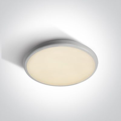 67368/W/V WHITE PLAFO 18W CCTV IP54 230V