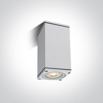 67426D/W WHITE CEILING GU10 10W IP54 100-240V