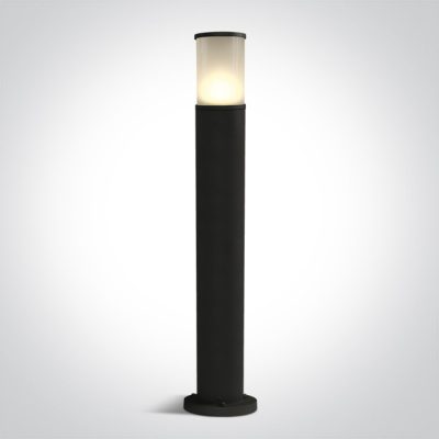 67102/B BLACK POLE 75cm E27 20W