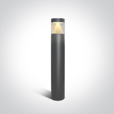 67410/AN/W ANTHRACITE LED BOLLARD 80cm 12W WW IP65 230V