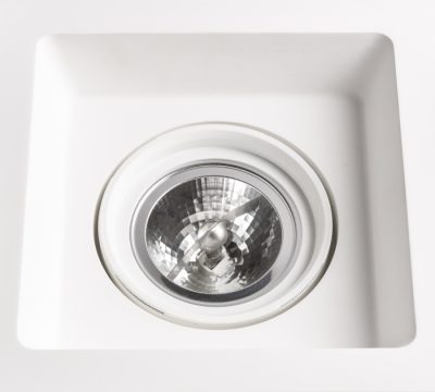 RENDL DINO SQ G53 nakláňacia sadrová 230V LED G53 15W
