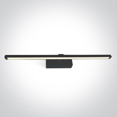 38114T/B/V BLACK BATHROOM / WALL LIGHT 14W CCTV IP44 230V