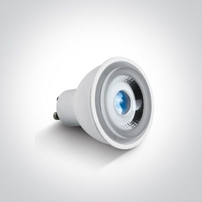 7306CG/BL COB 5W BLUE GU10 60deg 230V