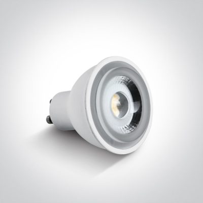 7306CGD/W WHITE COB 6W WW GU10 60deg 230V DIMMABLE