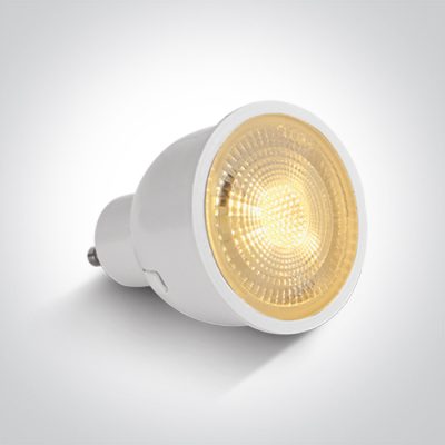 7306G/V LED GU10 CCTV 6W PV 60deg 230V