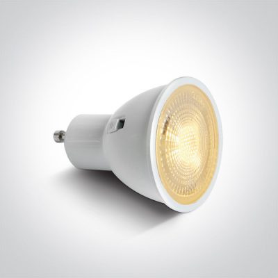 7307G/V LED 7W GU10 CCTV 60deg 230V
