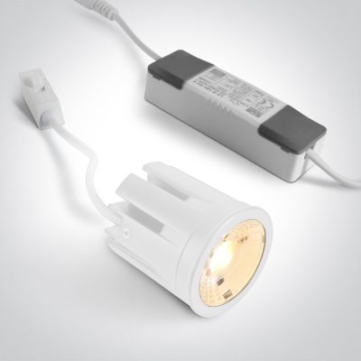 7307MA/W/V WHITE 7W CCTV IP20 36deg MR16 230V