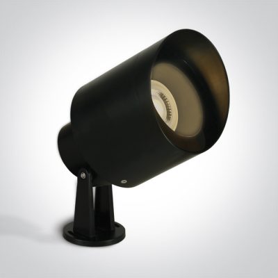 67204G/B BLACK SPOT GU10 10W IP65 100-240V