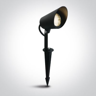 67458/B/W BLACK 8W WW IP65 SPIKE 24V DC DIMMABLE