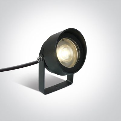 67488B/AN/W ANTHRACITE COB 11W WW IP65 WITH SPIKE 230V