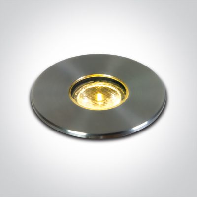 69028A/W SS316 INGROUND LED 2W WW 230V IP67