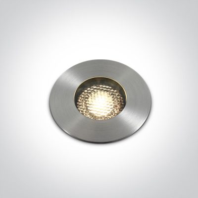 69052A/W ALUMINIUM IP67 INGROUND COB 13W WW 350mA