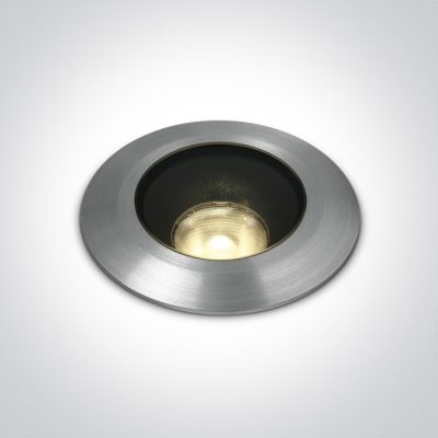 69056C/W ALUMINIUM IP67 INGROUND COB 9W WW 24V DC DIMMABLE DARK LIGHT