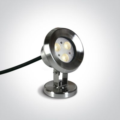 69064A/C 3X1W CW SS316 IP68 ADJUSTABLE UNDERWATER 24V