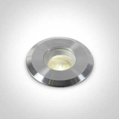 69066/W 1W LED WW SS316 IP68 RECESSED UNDERWATER 24V