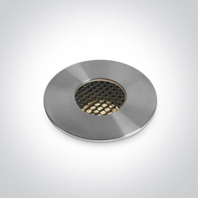 69068CH/W SS316 INGROUND COB 6,5W WW IP67 HONEYCOMB DARK LIGHT 700mA