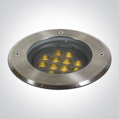 69074C/W SS316L IP67 INGROUND ADJUSTABLE 12x1,5W WW 36deg 230V DARK LIGHT