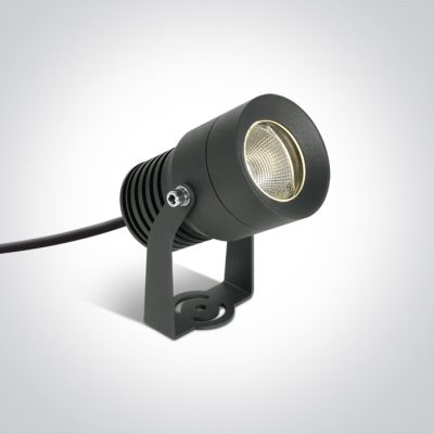 7046/AN/W ANTHRACITE 10W WW 50d IP65 SPIKE 230V