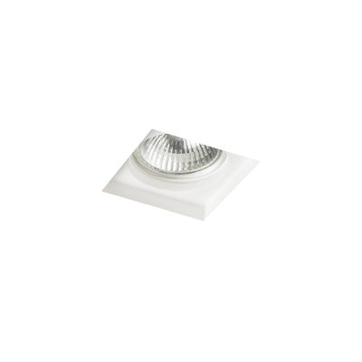 RENDL DANDY SQ zápustná sadrová 230V LED GU10 8W