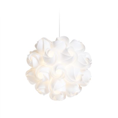 RENDL COCO závesná biele PVC 230V LED E27 15W