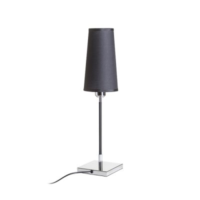 RENDL LULU stolná čierna chróm 230V LED E27 8W