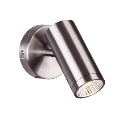 RENDL BOGARD I nástenná matný nikel 230V LED 5W 40° 3000K