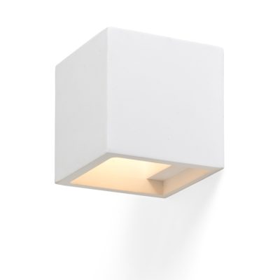 RENDL JACK SQ nástenná sadrová 230V LED G9 5W