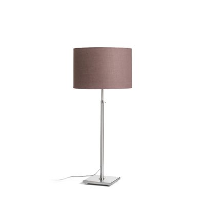 RENDL EDIKA stolná hnedá matný nikel 230V LED E27 15W