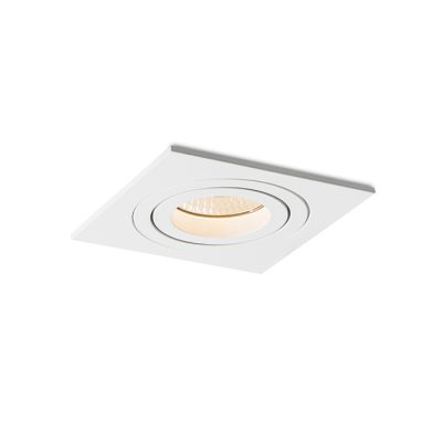 RENDL PASADENA GU10 SQ I zápustná biela 230V LED GU10 7W
