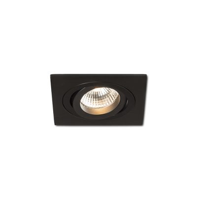 RENDL PASADENA GU10 SQ I zápustná čierna 230V LED GU10 7W