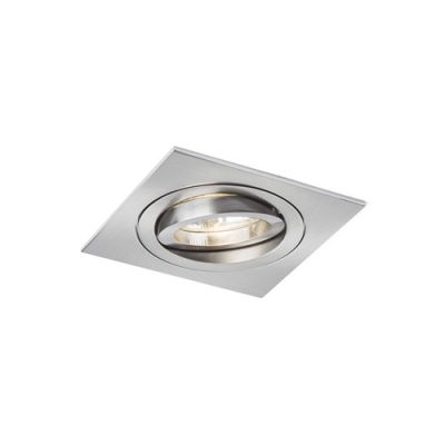 RENDL MURO SQ zápustná matný nikel 230V LED GU10 8W