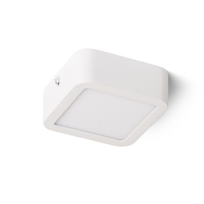 RENDL HUE SQ 9 stropná biela 230V LED 6W 3000K