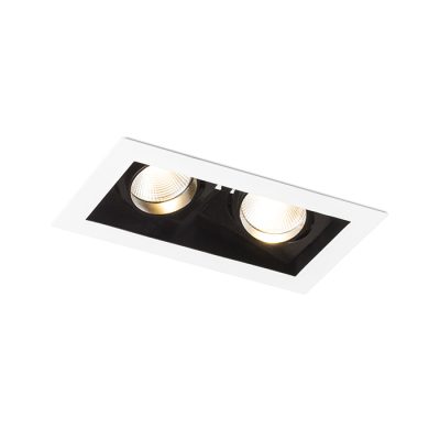 RENDL BONDY II zápustná biela 230V LED 2x7W 24° 3000K