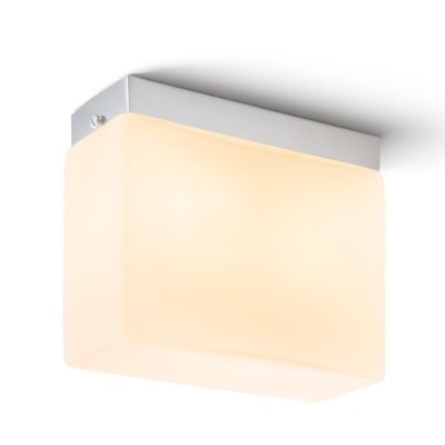 RENDL ARANA SQ prisadená matný nikel 230V LED E14 2x6W
