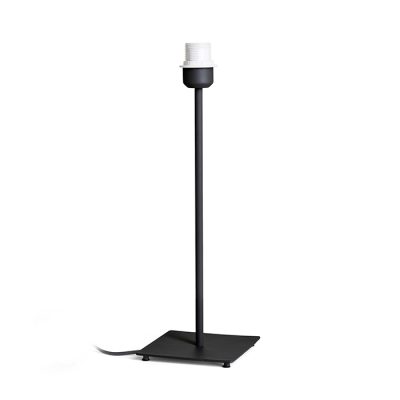 RENDL CORTINA stolný podstavec čierna 230V E27 28W