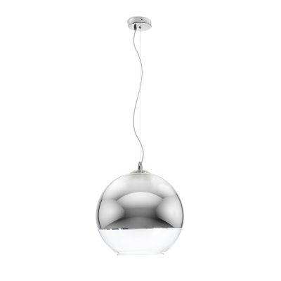 RENDL BEAU MONDE 35 závesná chrómové sklo/číre sklo 230V LED E27 15W