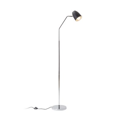 RENDL PRAGMA stojanová čierna chróm 230V LED E27 11W