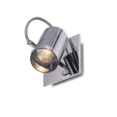 RENDL BUGSY I nástenná chrómové sklo 230V GU10 50W